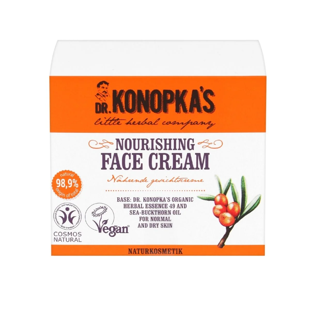 Vyživujúci pleťový krém - 50 ml - Dr. Konopka's