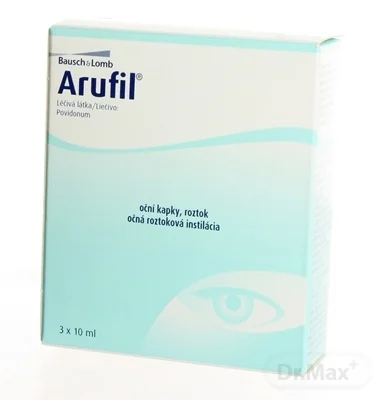 ARUFIL 3×10 ml, očné kvapky