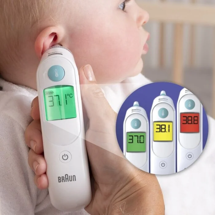 BRAUN ThermoScan 6 IRT6515 ušný teplomer 1×1 ks, presné meranie teplomery