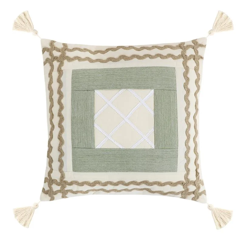 PERU obliečka 52/014 zelená 40x40 1×1 ks, obliečka na vankúš