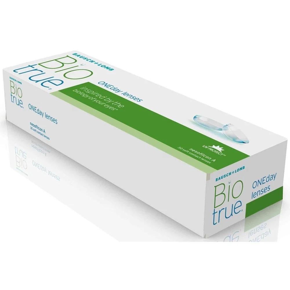 Denné Biotrue ONEday (30 šošoviek) Dioptrie: -5.75, Zakrivenie: 8.6