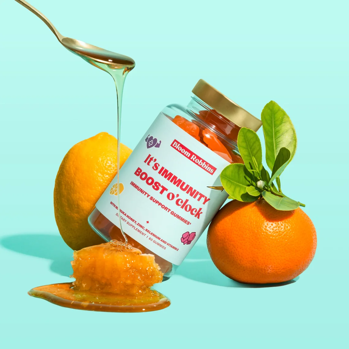 It's IMMUNITY BOOST o'clock - Immunity support gummies* 1×60 ks, výživový doplnok