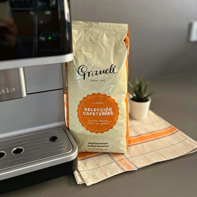 GRANELL Selección cafeterias zrnková káva 1000g, 50% Arabica, 50% Robusta