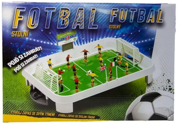 Alltoys stolný futbal malý 1×1 ks, stolný futbal
