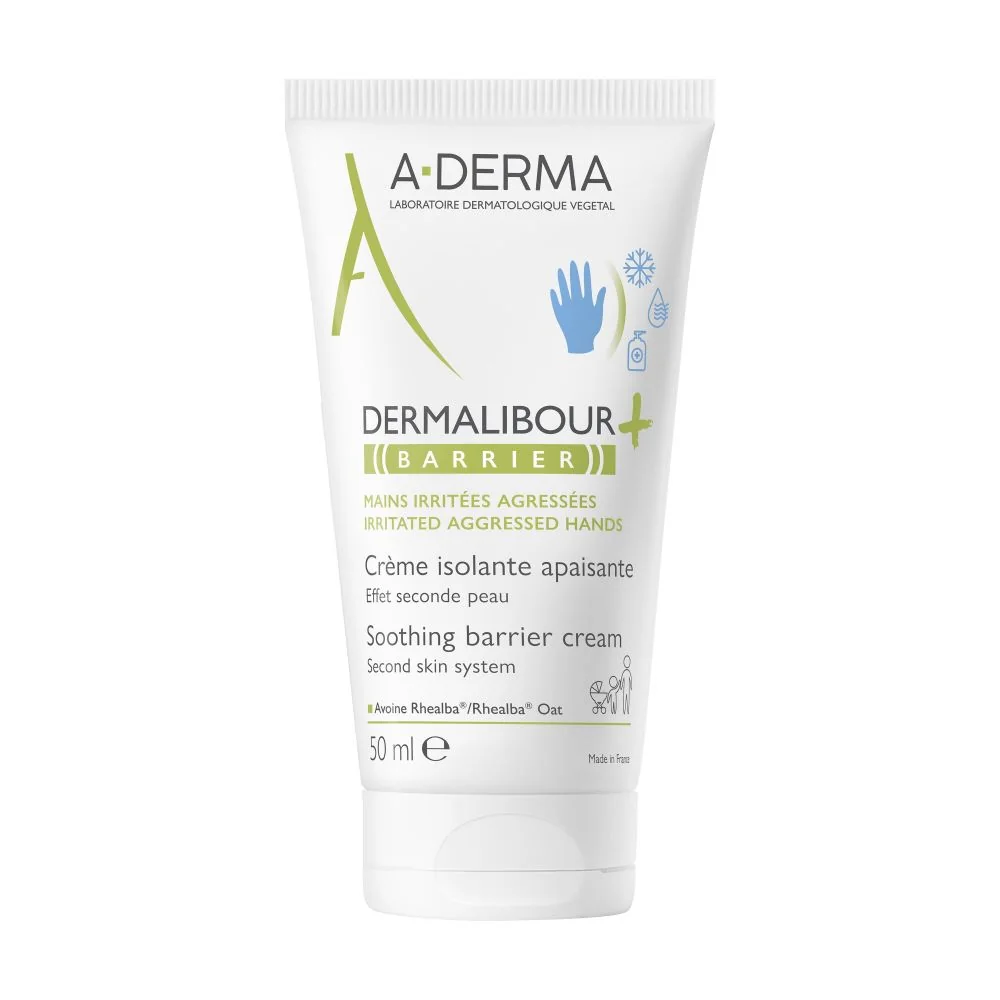 A-DERMA DERMALIBOUR+ BARRIER 50 ml 1×50 ml, ochranný krém