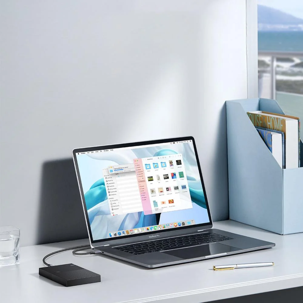 USB C - Micro USB B 3.0 5Gb/s 3A - 2m - Kábel