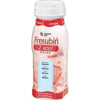 Fresubin 2 kcal DRINK 4×200 ml, príchuť neutrálna (2,0 kcal/ml)