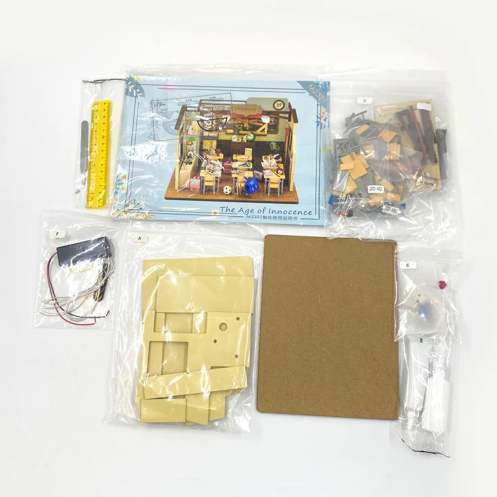 2Kids Toys Miniatúra domčeka Školská trieda
