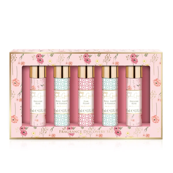 Baylis and Harding Mini darčeková sada dámskych EDT Ruža&Vlčí mak 1×5 ks, darčeková sada