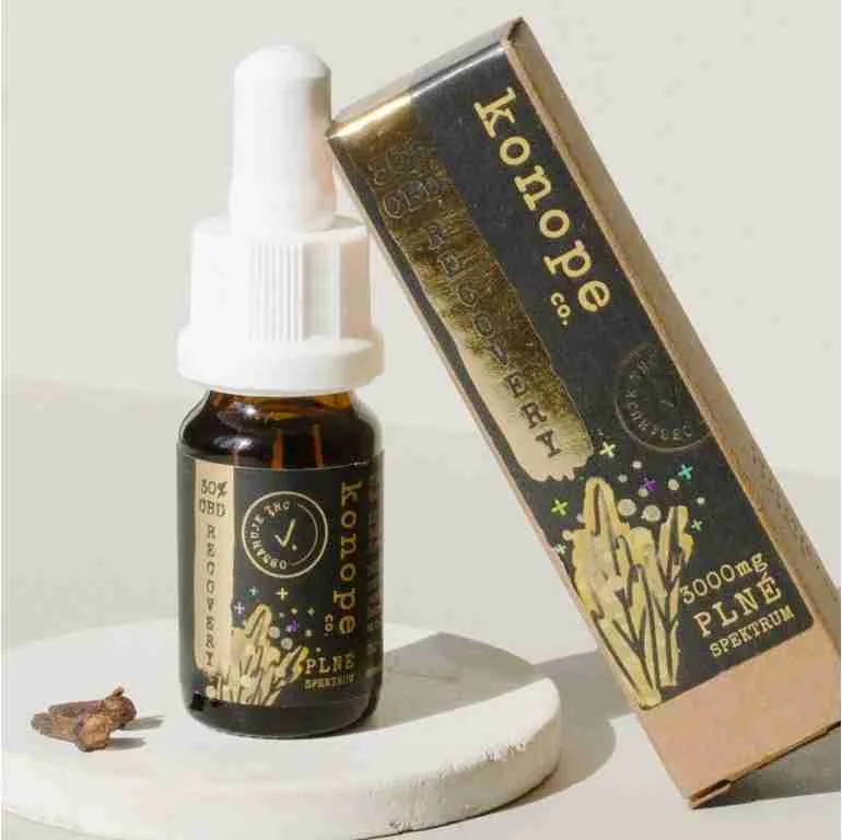 Konope.co Calm 30 % CBD Edge Plné spektrum 3000 mg 1×1500 mg, CBD olej