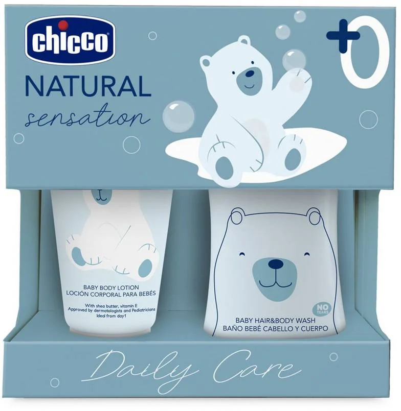 CHICCO Set darčekový kozmetický Natural Sensation - Daily Care 0m+ 1×1 set, kozmetická darčeková sada