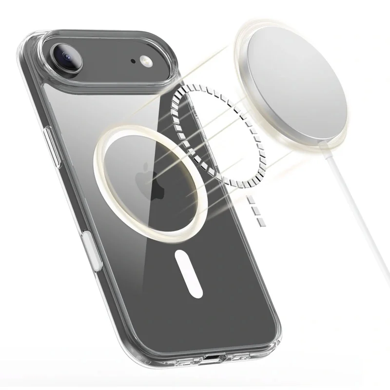 Tech-Protect FlexAir Hybrid CC MagSafe kryt na iPhone 17 Air, priesvitný ný