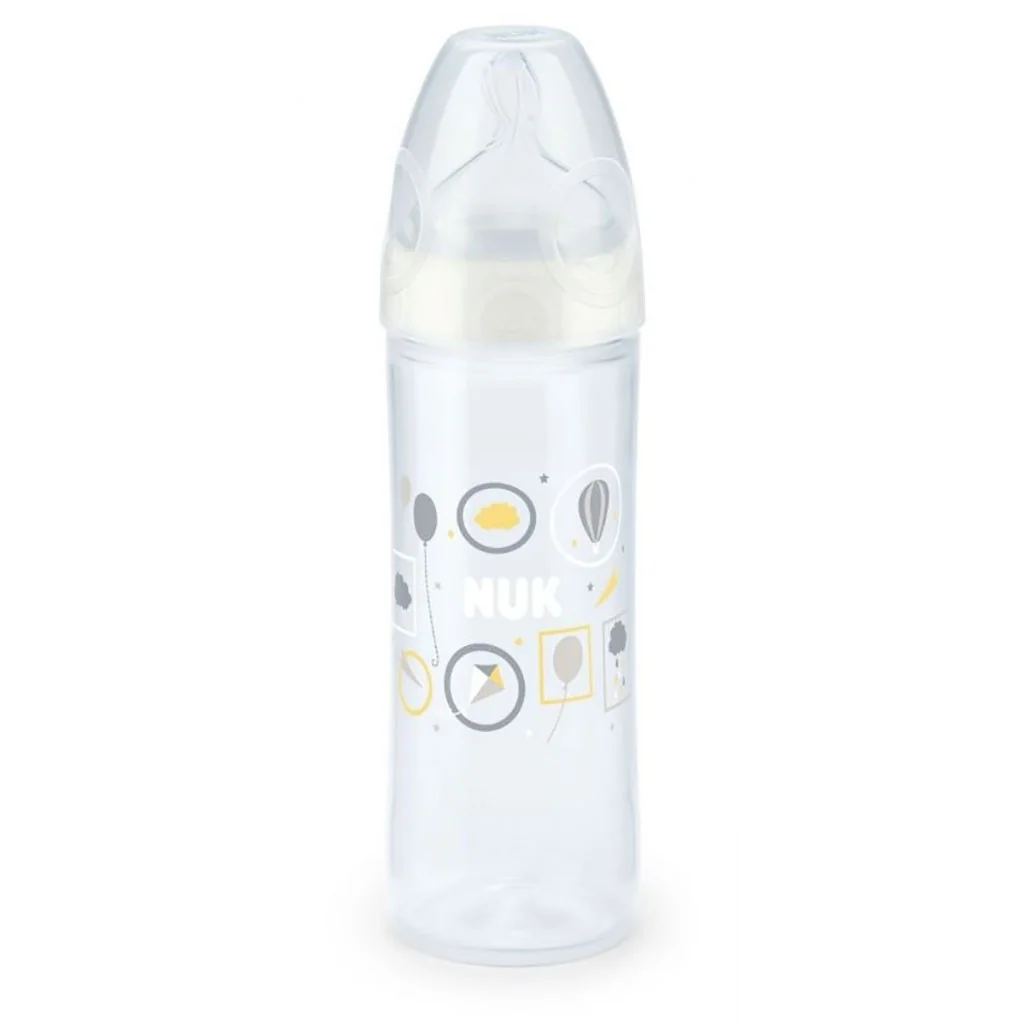 Dojčenská fľaša NUK LOVE 250 ml, 6-18 m biela , 20C54667