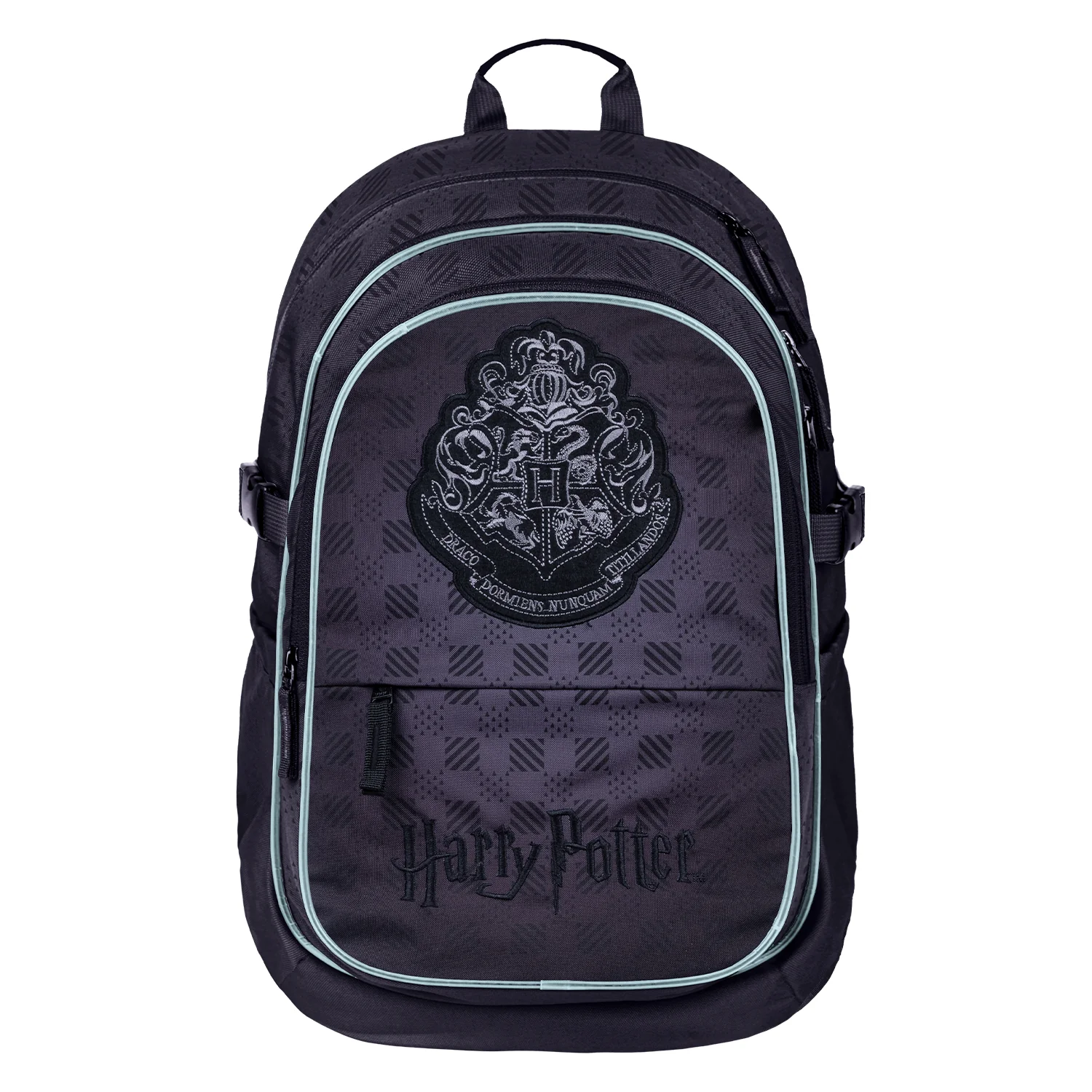 Baagl Školský batoh Core Harry Potter Rokfort čierny Recyklovaný materiál
