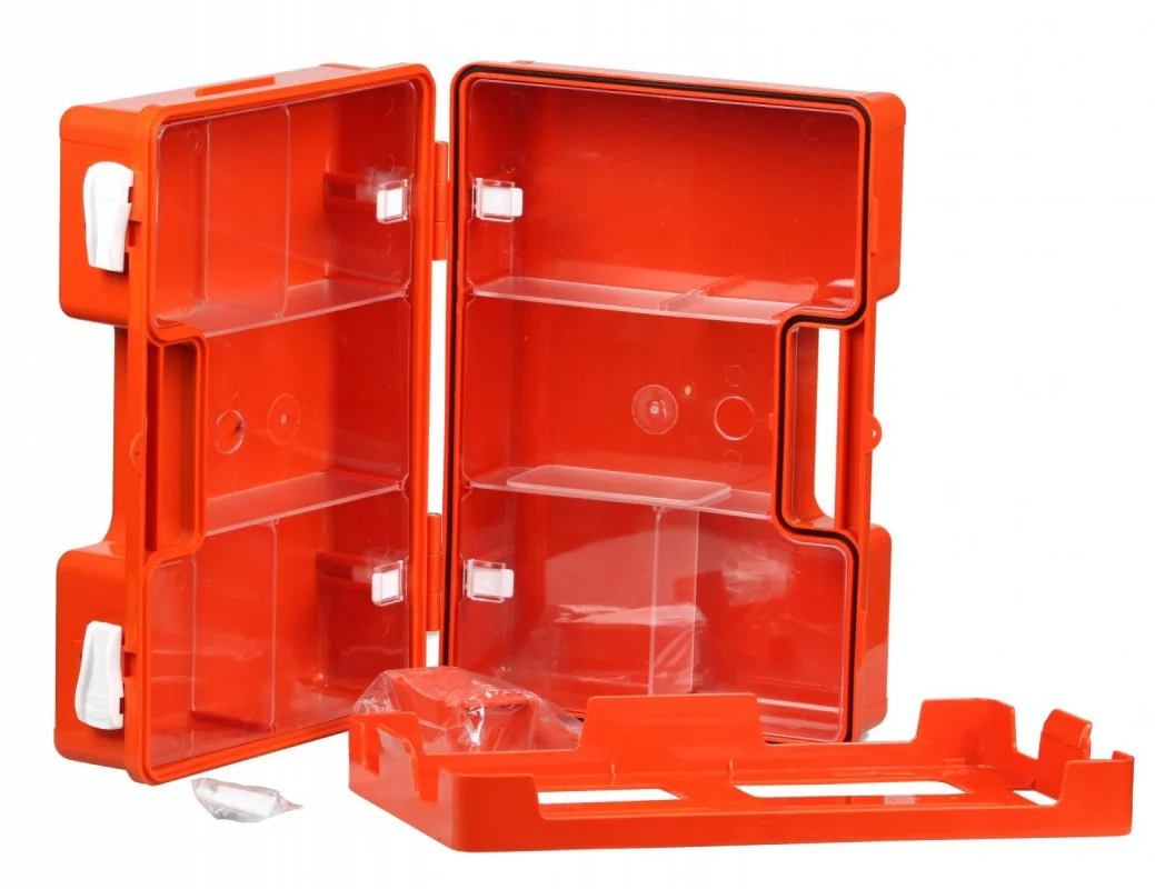 Plastový kufrík ABS s priehradkami stredný 330x245x130 mm
