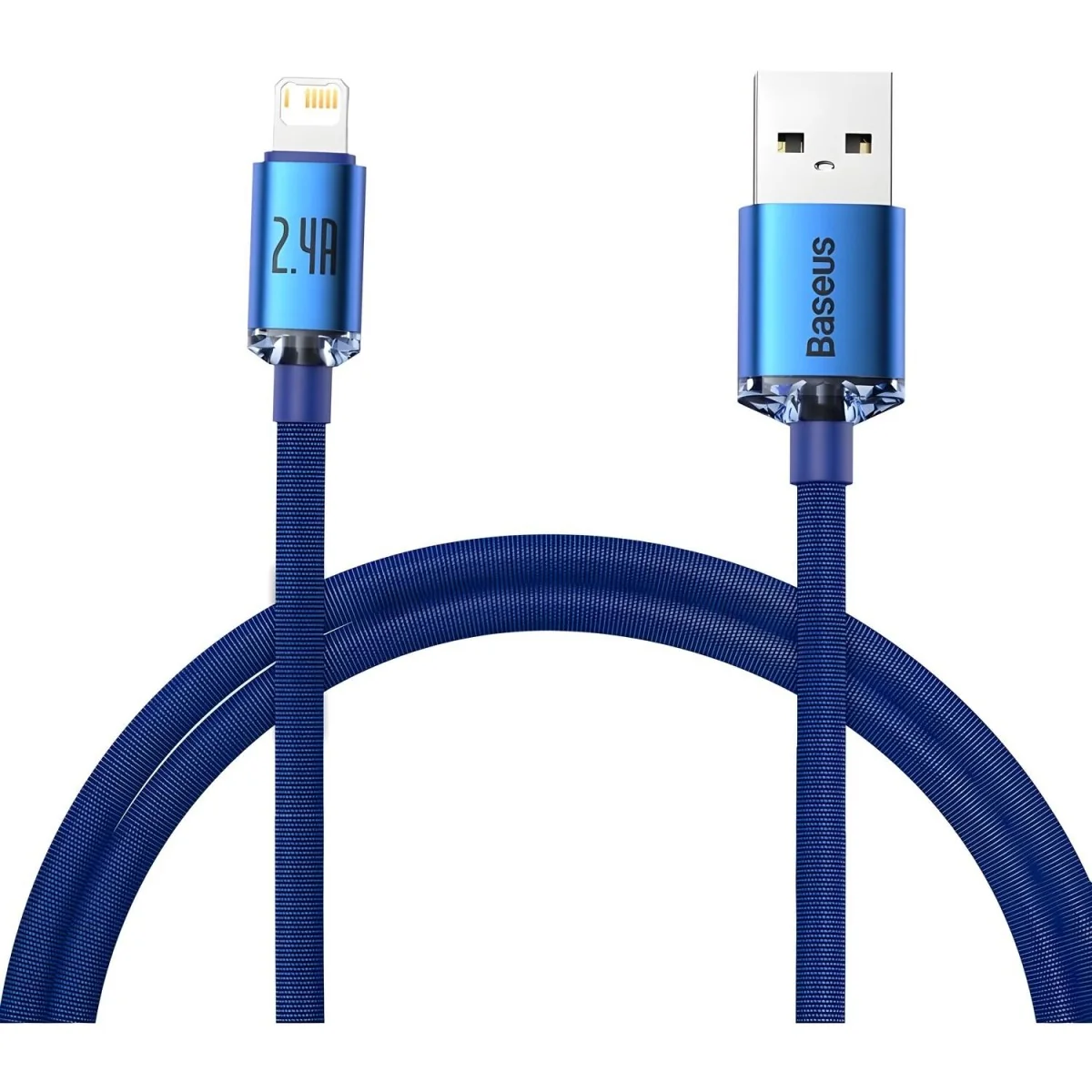 Dátový kábel USB do Lightning 20W 1,22m, nylonové opleten
