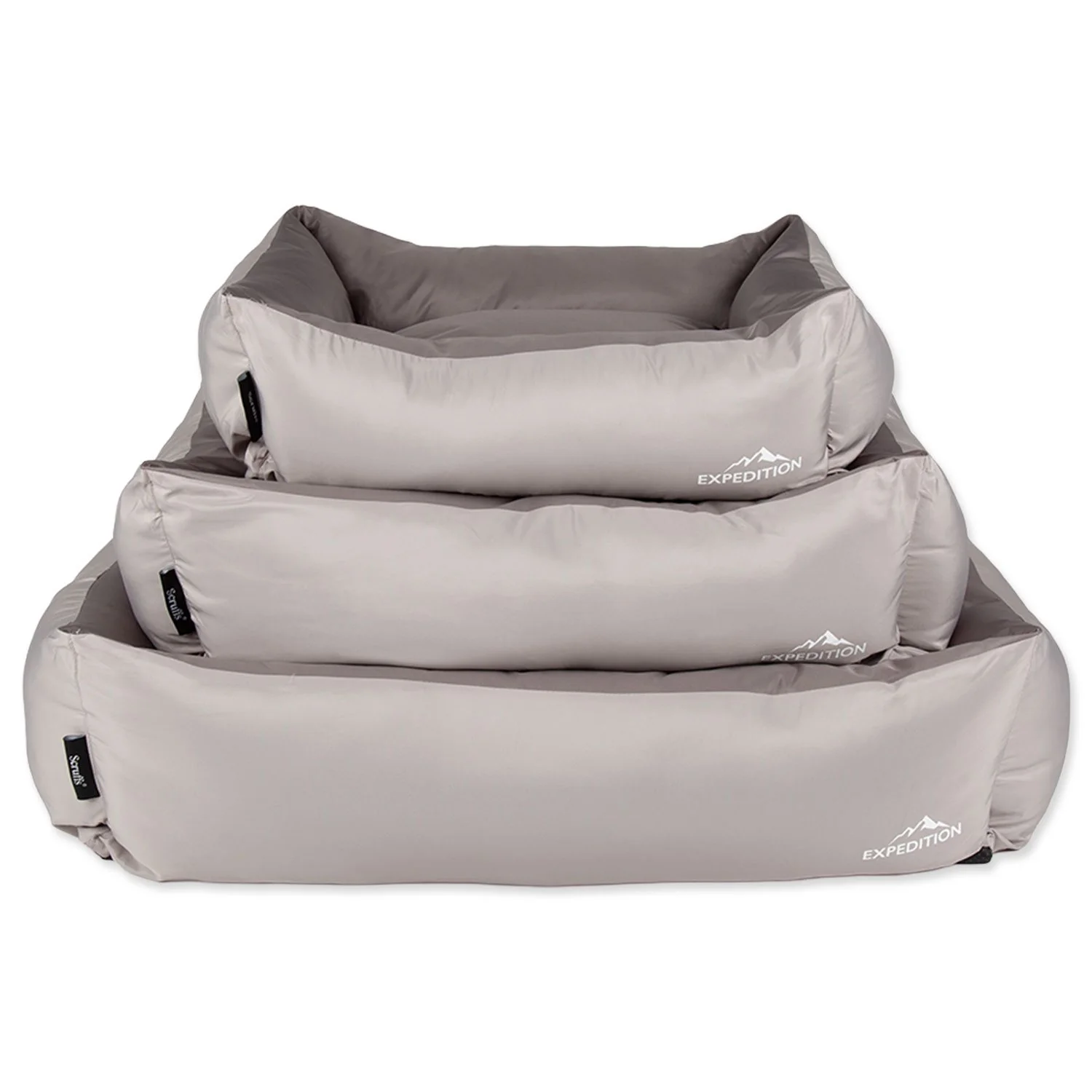 Pelech Scruffs Expedition Box Bed Storm Grey M 60x50cm