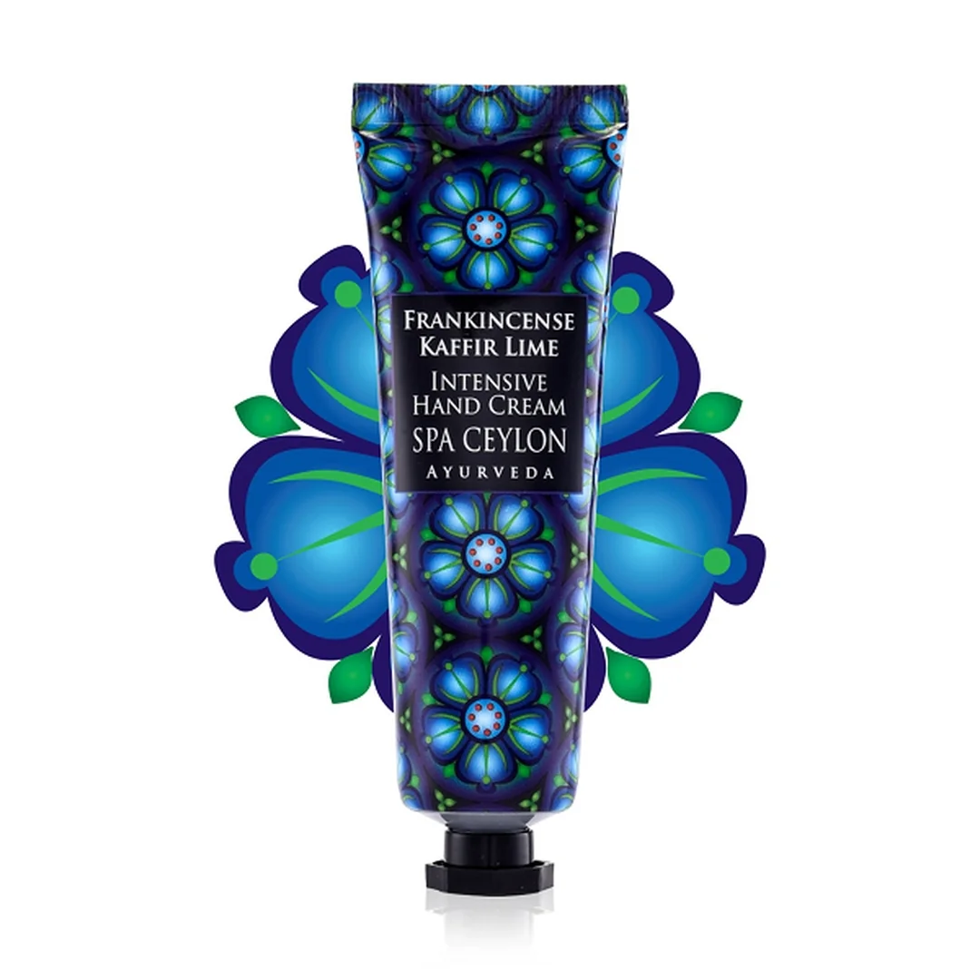 Krém na ruky Frankincense Kaffir Lime 30 g, kadidlo a gáfrová