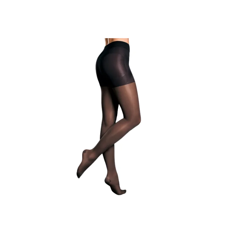 Kompresné podporné pančuchy Relax Basic čierna - XL XL