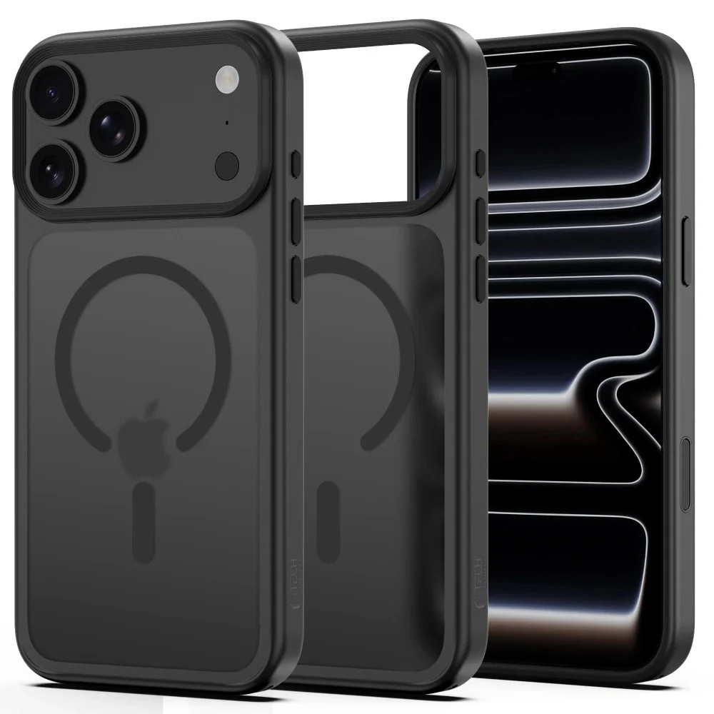 Tech-Protect MagMat MagSafe CC kryt na iPhone 17 Pro Max / 18 Pro Max, čierny