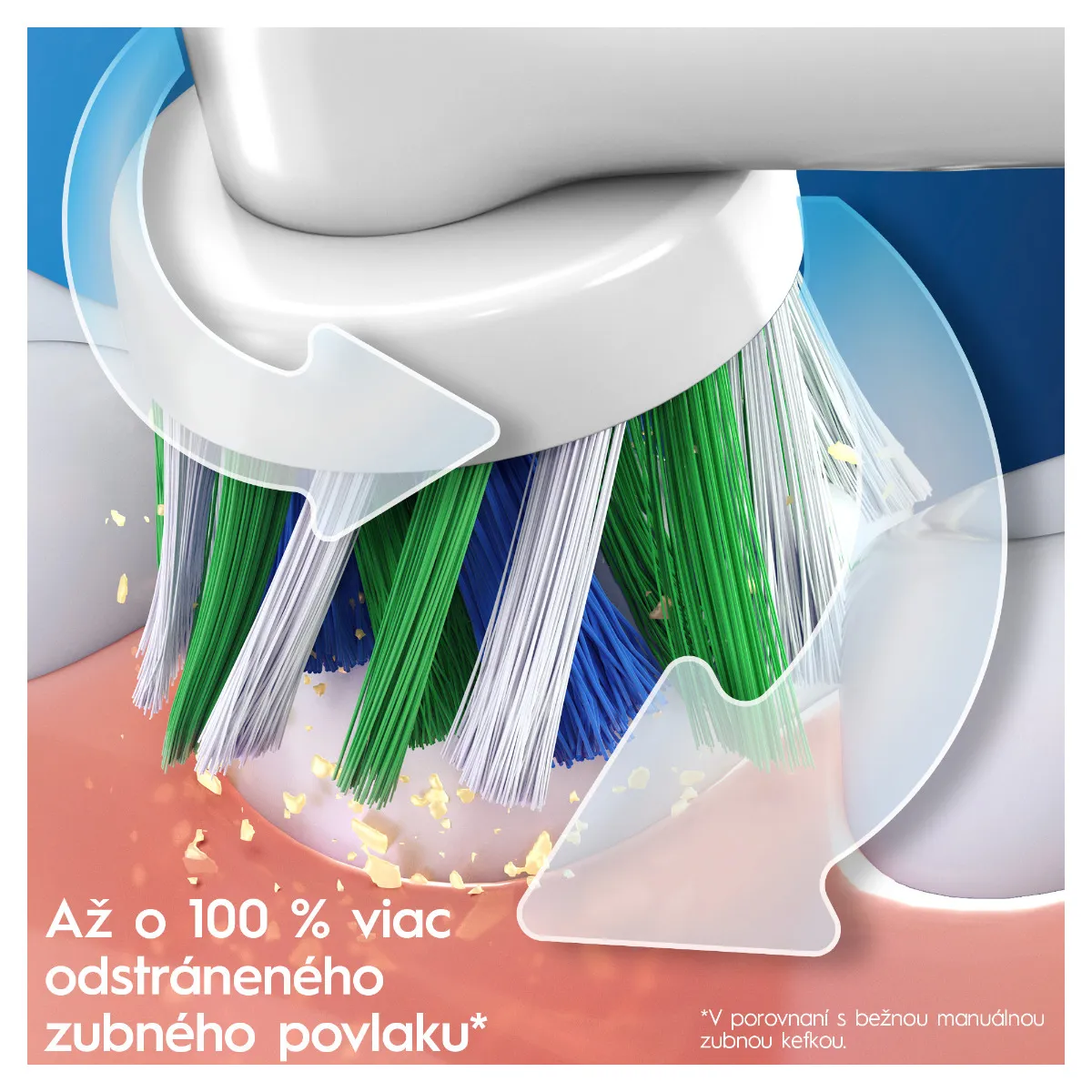 Oral B Vitality Pro Lilac Elektrická Zubná Kefka 1×1 ks, elektrická zubná kefka