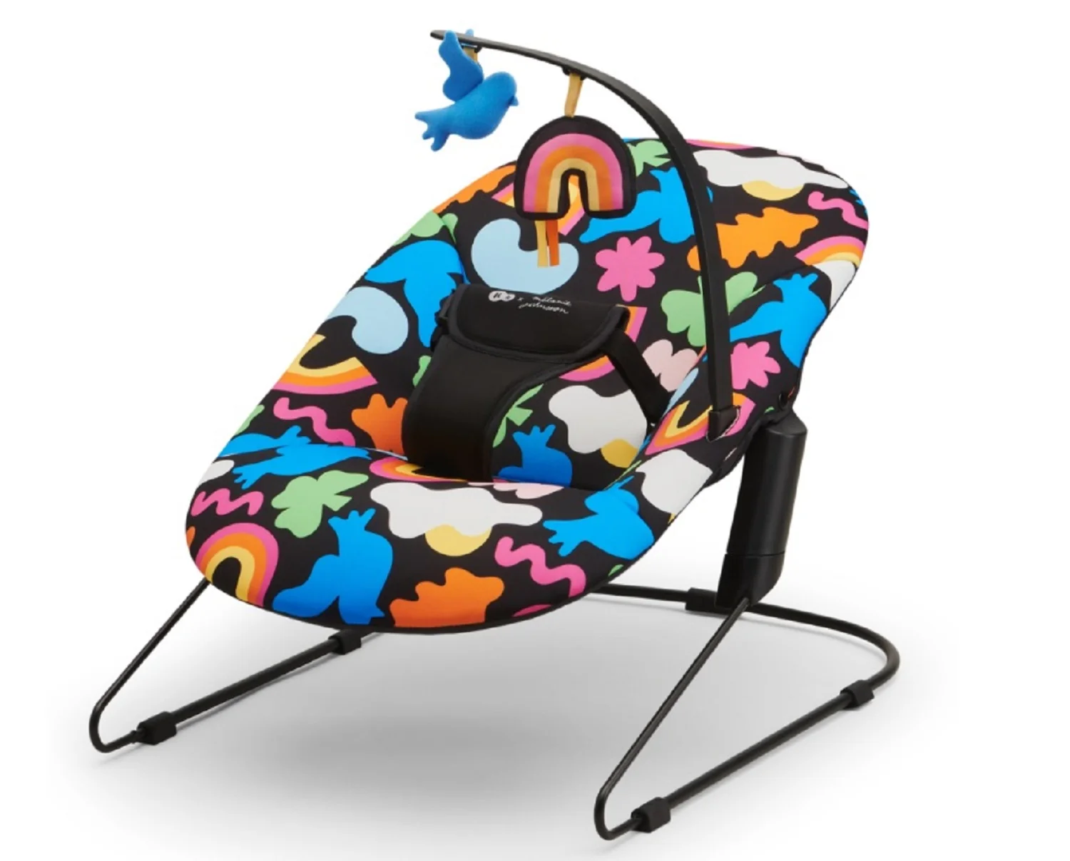 Hojdacie lehátko Calmee Happy Shapes 0m+, do 9kg 