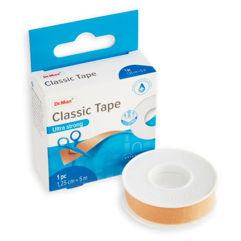 Dr. Max Classic Tape 1×1 ks, rozmer 1,25CM×5M