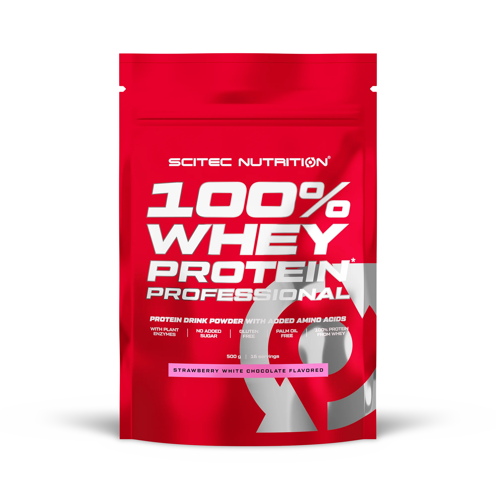 SCITEC NUTRITION 100% Whey Protein Professional Jahoda - Biela Čokoláda 500 g