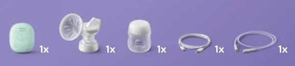 Philips AVENT Odsávačka materského mlieka elektrická Essential SCF323/11+Darček 1 set