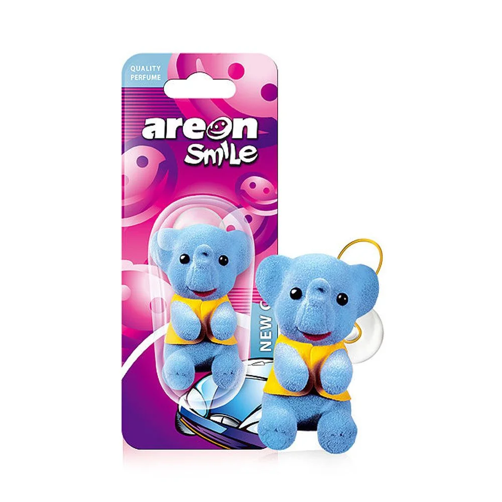 Areon Smile Toy New Car Slonik 1×1 ks, osviežovač vzduchu