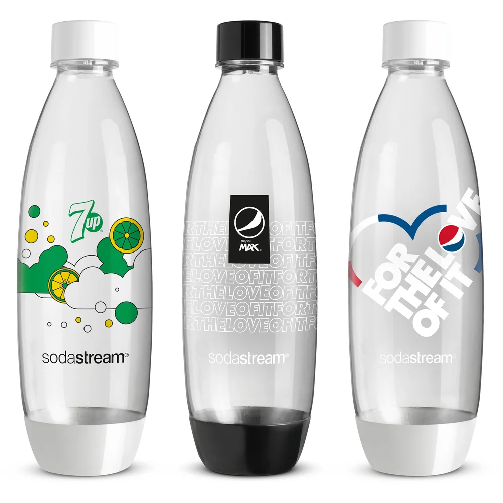 SODASTREAM Fľaša fuse TriPack 1L pepsi 1×1 ks, trojbalenie