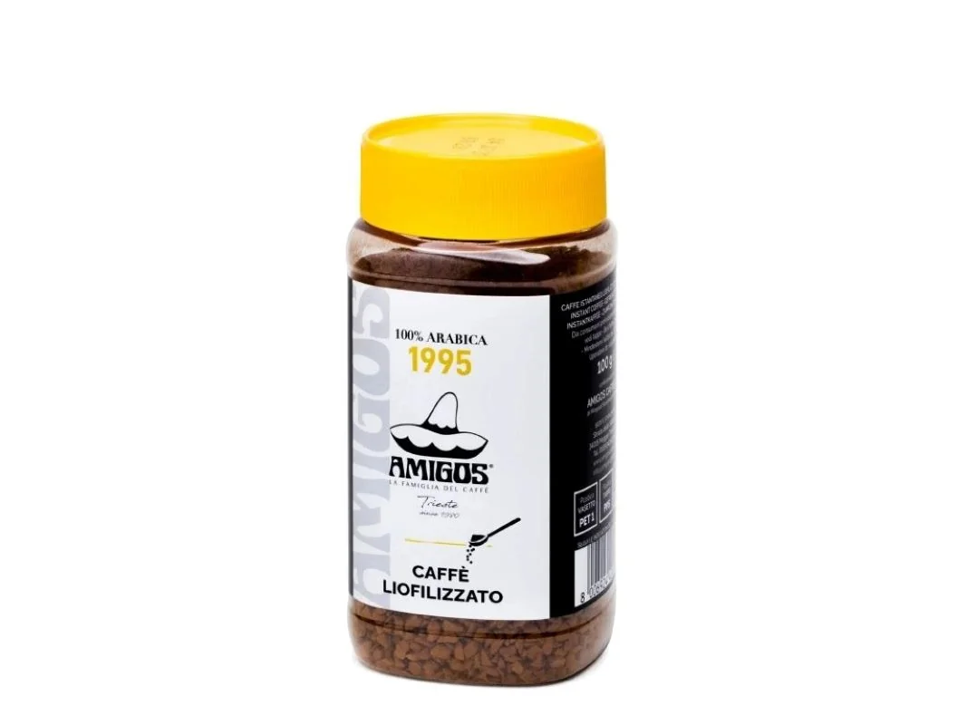 Amigos Caffé Trieste 100% arabika 1995 instantná káva 100 g