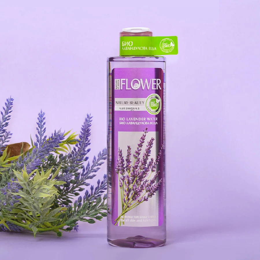 BIO LEVANDUĽOVÁ VODA s hydratačným a rozžiarujúcim účinkom 200 ml - NATURE OF AGIVA