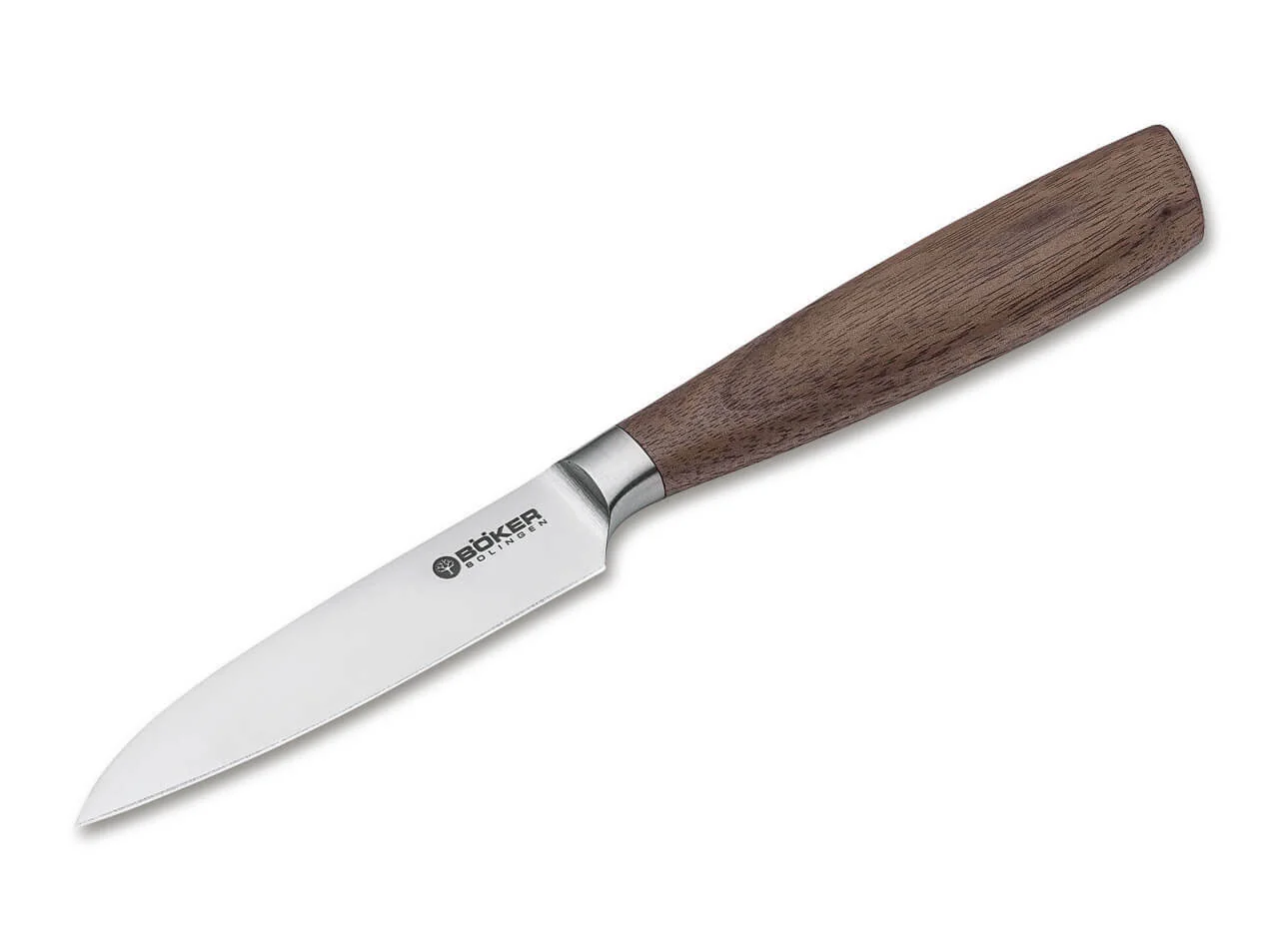 Böker Manufaktur Solingen - Nôž na zeleninu Core, 9 cm, orechové drevo