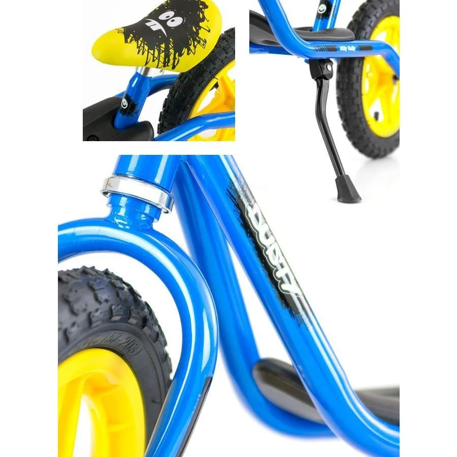 Detské odrážadlo bicykel Milly Mally Dusty blue 12 , 20C31682
