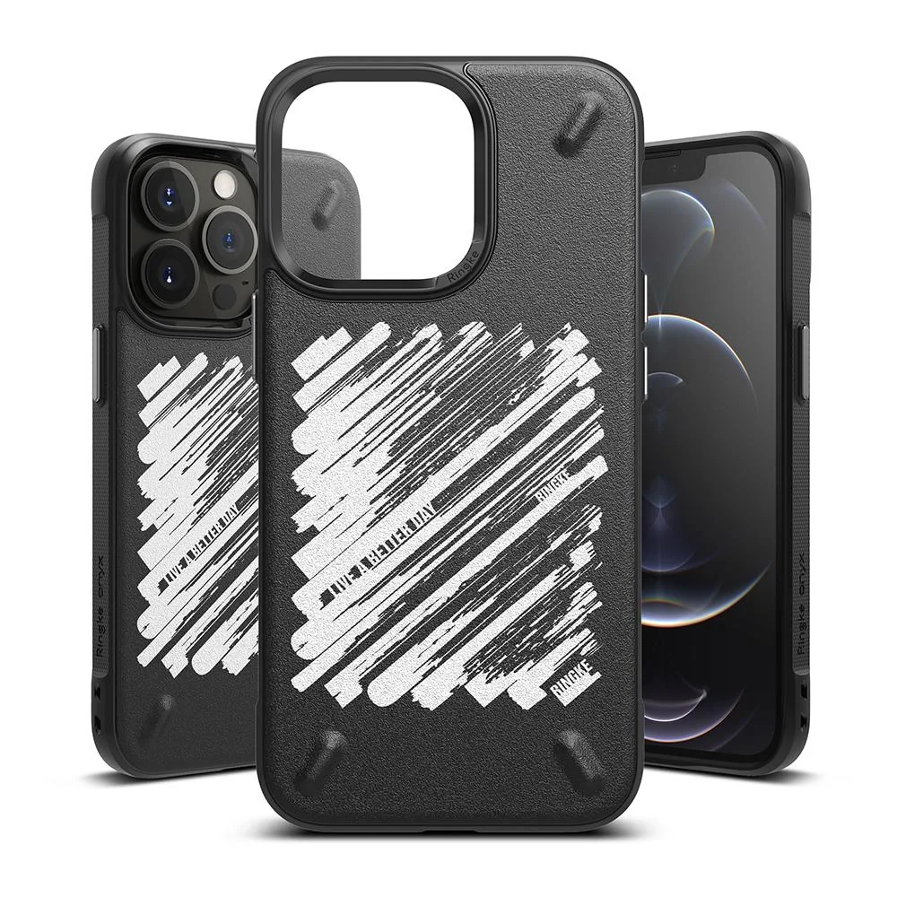 Silikónové pancierové puzdro Paint pre Apple iPhone 13 H12205