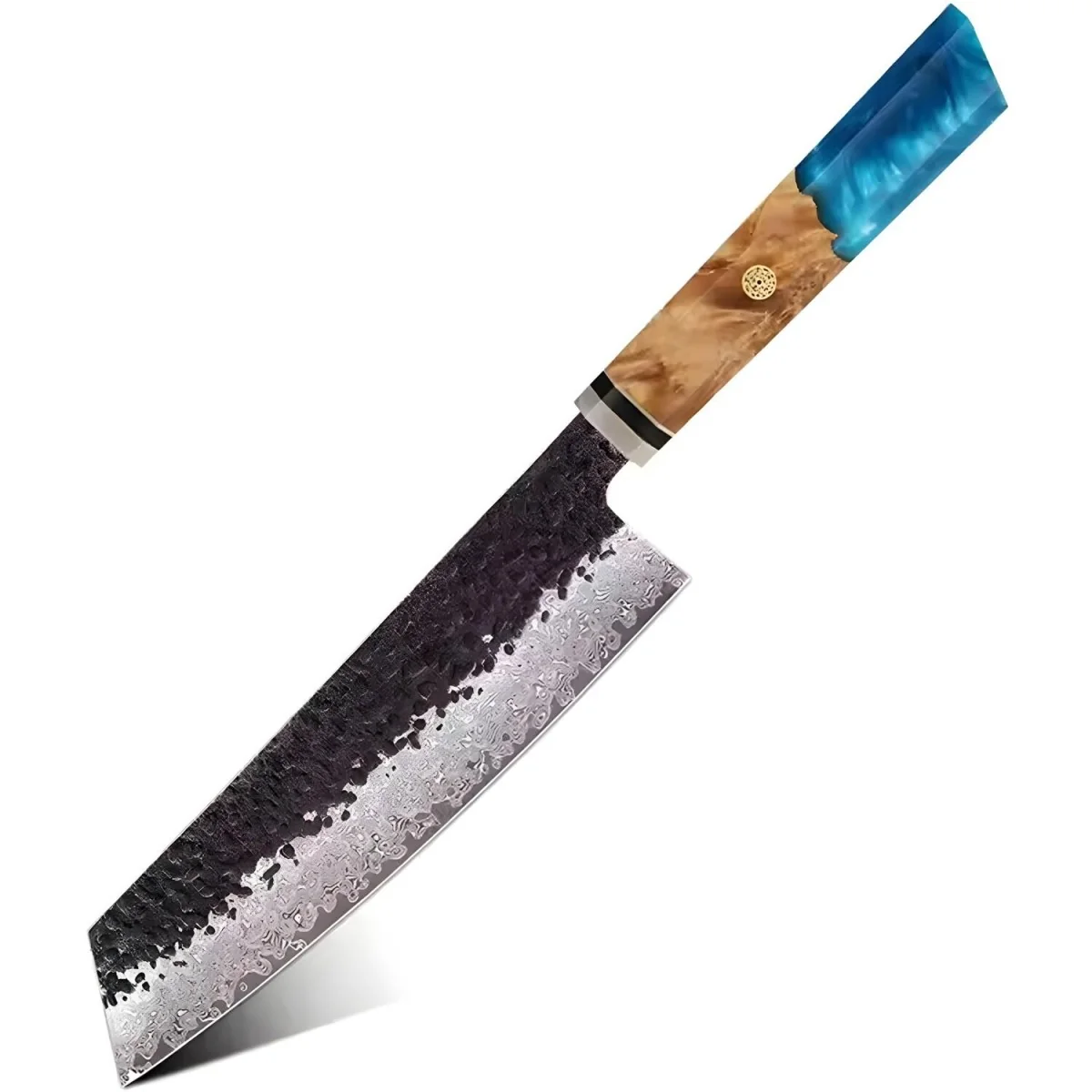 Damaškový kuchynský nôž Airi-Kiritsuke Dvojitá čepeľ, VG-10 oceľ