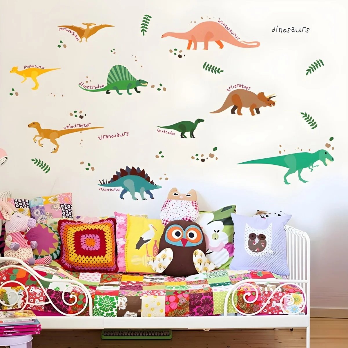 Samolepka na stenu s dinosaurom, tapeta 50 cm x 70 cm, PVC