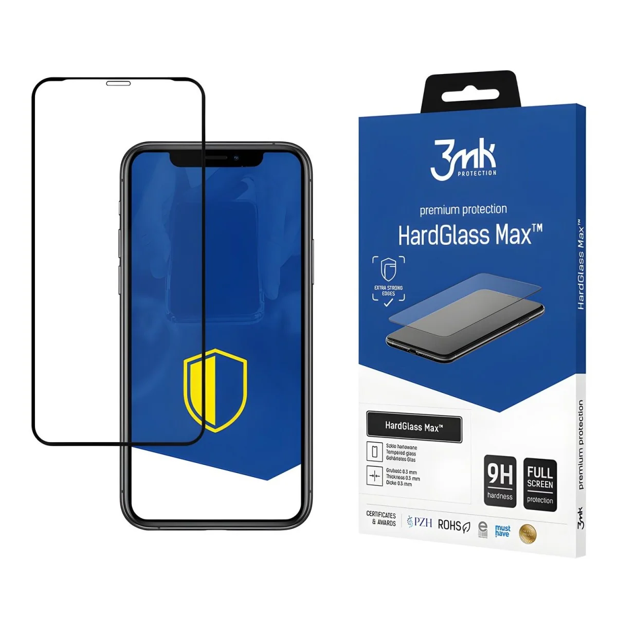 Ochranné sklo pre Xiaomi Mi 9 SE 3D Edge, 9H, oleofóbna
