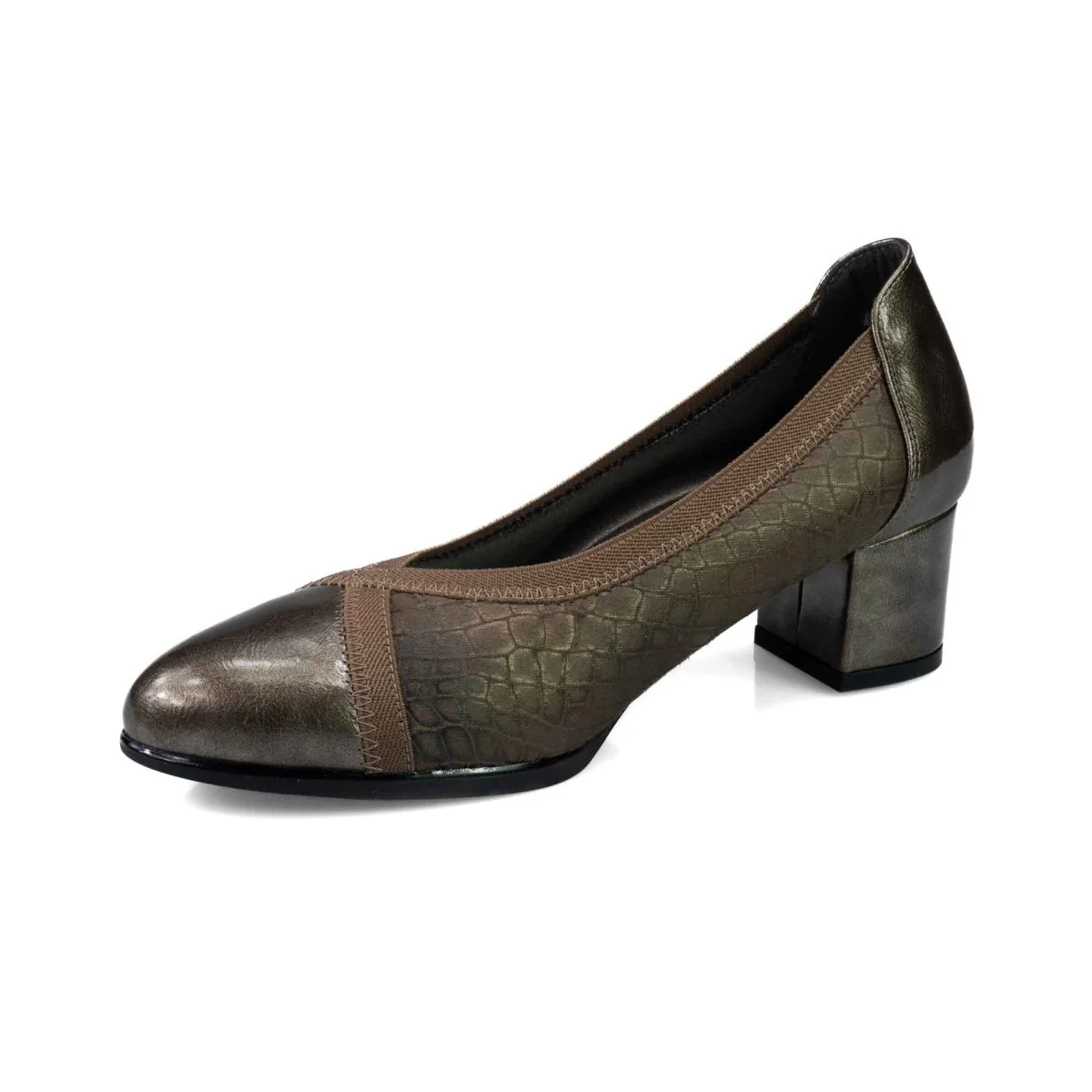 Dámske lodičky 80333 taupe, veľkost: 38