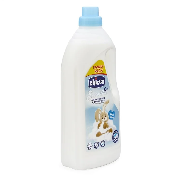 CHICCO Aviváž koncentrovaná Sladký Púder 1,5 l (60 praní) 6×1500 ml, aviváž