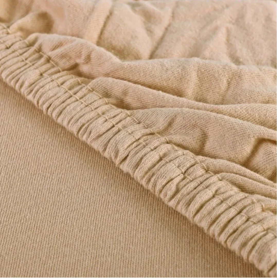 EMI Plachta posteľná cappuccino jersey 1×1ks, posteľná plachta