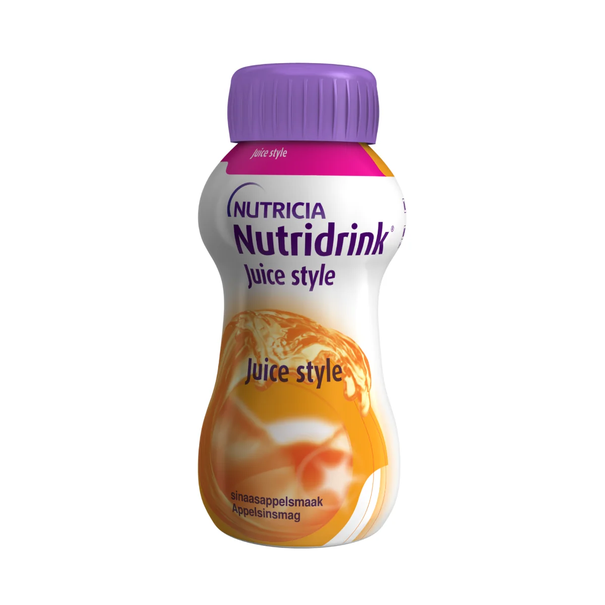 NUTRIDRINK Juice Style Pomaranč 4×200 ml, nápoj na medicínske účely