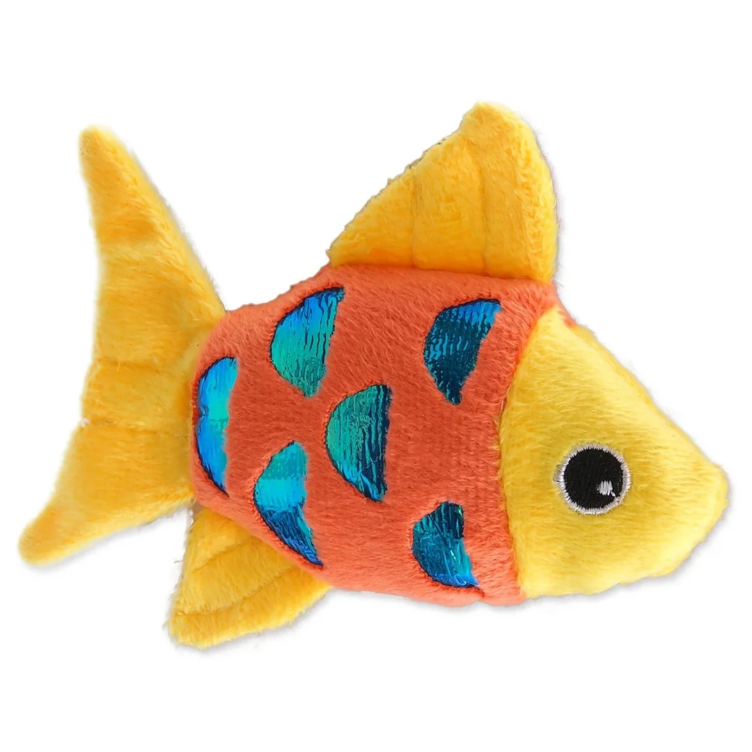 Hračka Magic Cat rybka plyš s catnipom mix 10cm