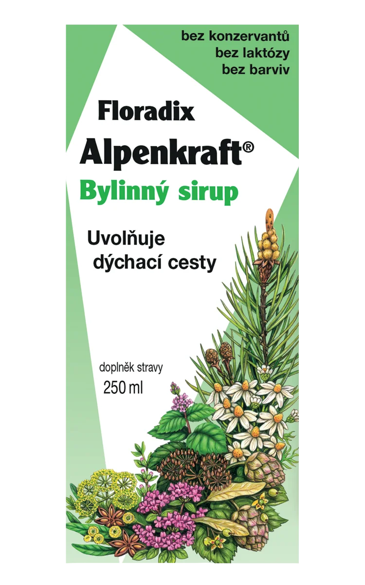 SALUS Alpenkraft 1×250 ml, bylinný sirup