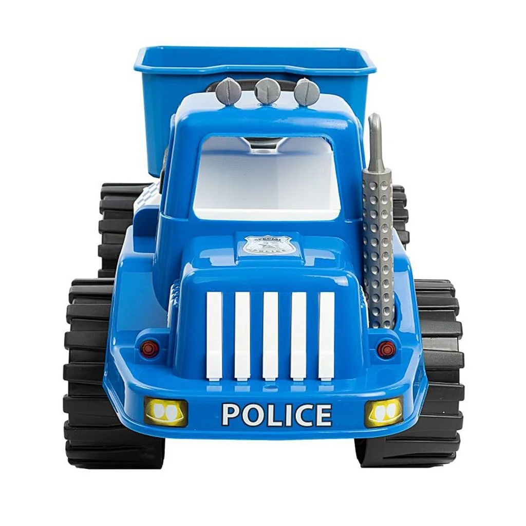 Detské policajné odrážadlo BAYO POLICE 70 cm modré , 20C44910