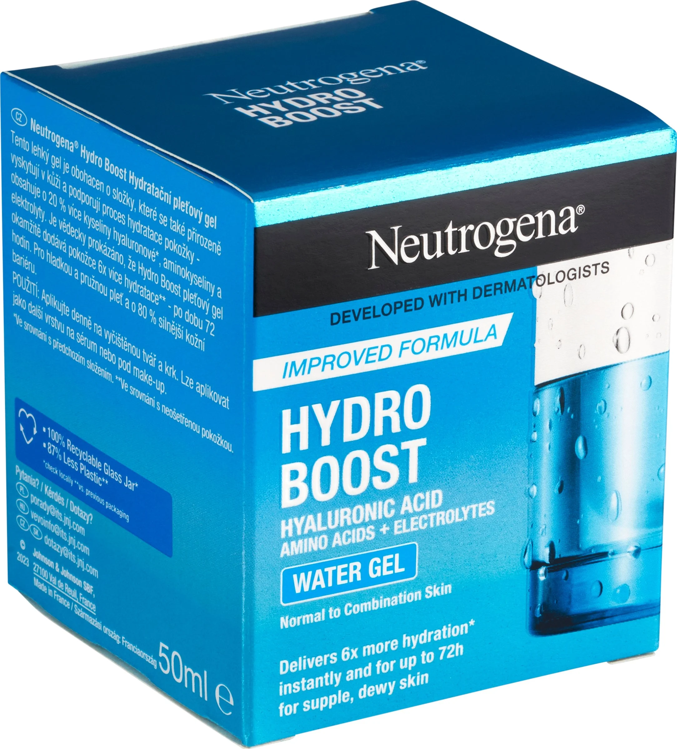 NEUTROGENA® Hydro Boost hydratačný pleťový gél 1x50 ml, pleťový gél