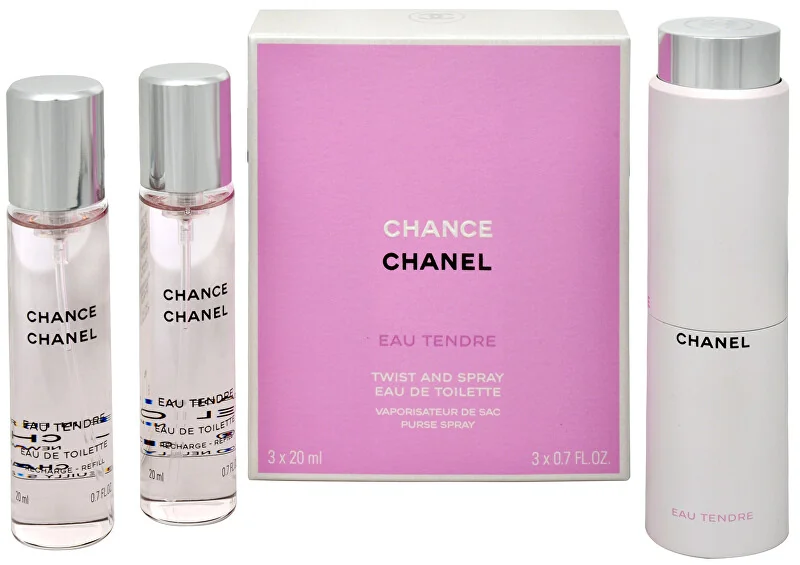 Chanel Chance Eau Tendre Edt 3x20ml 60ml 1×60 ml, toaletná voda
