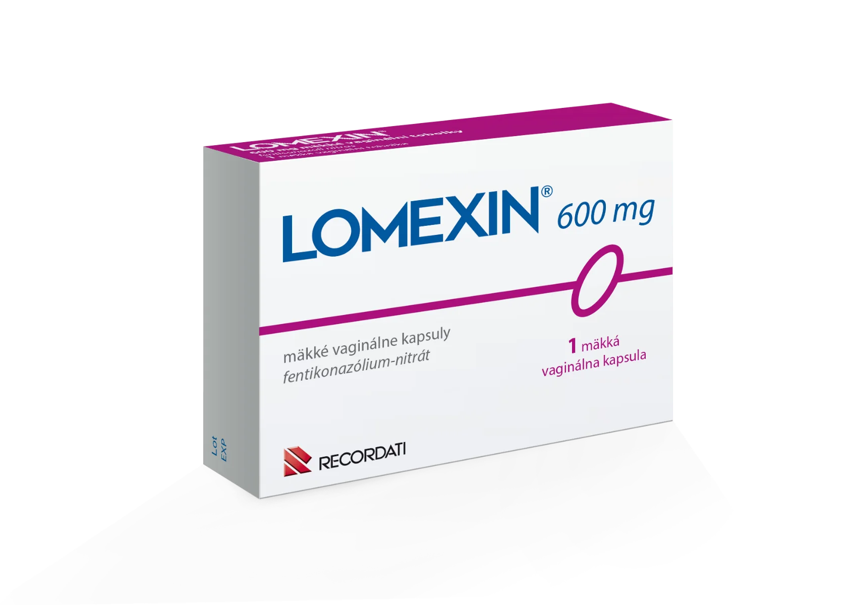 LOMEXIN 600 mg 1×1 cps, liek