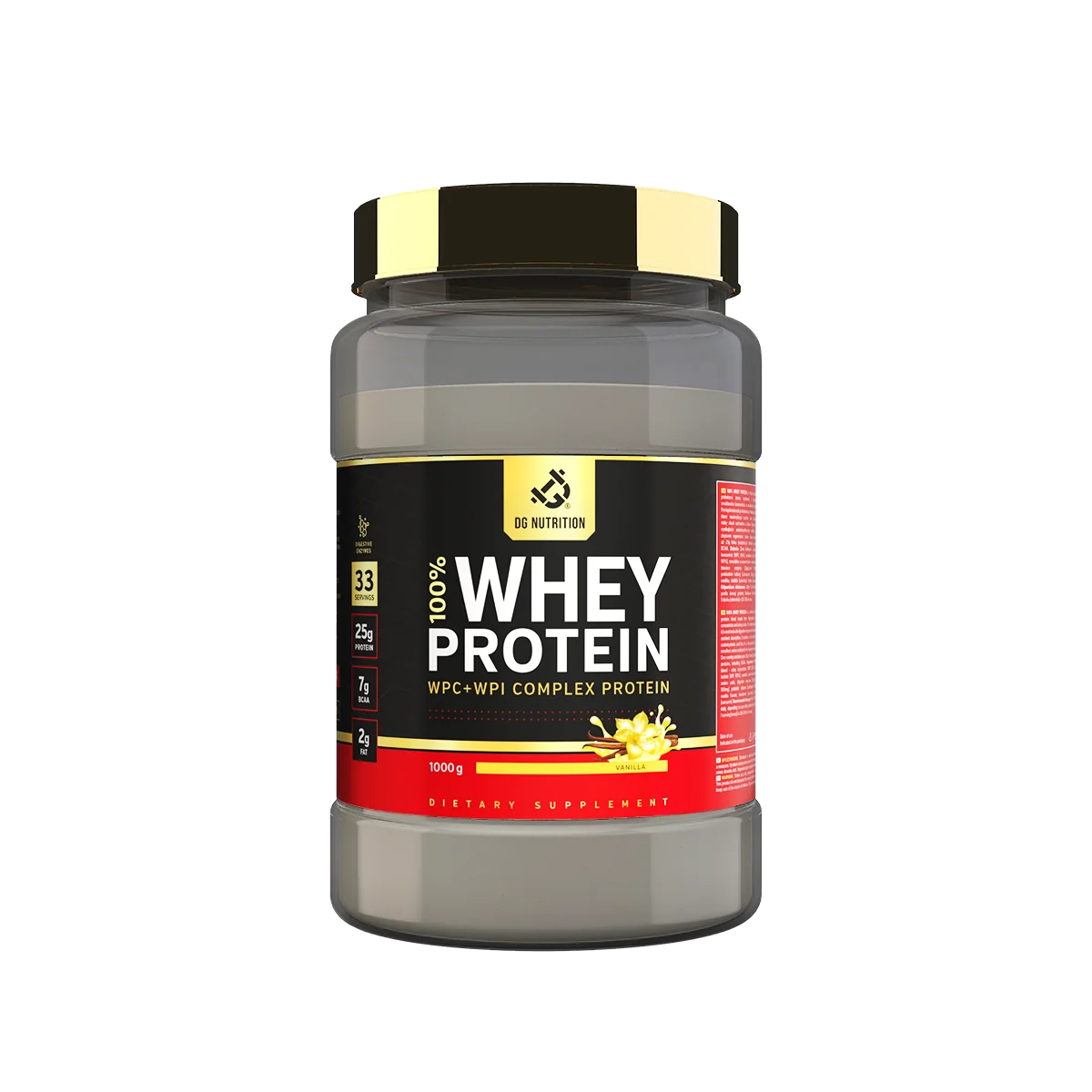 100% Whey Performance Complex Vanilka 1000 g